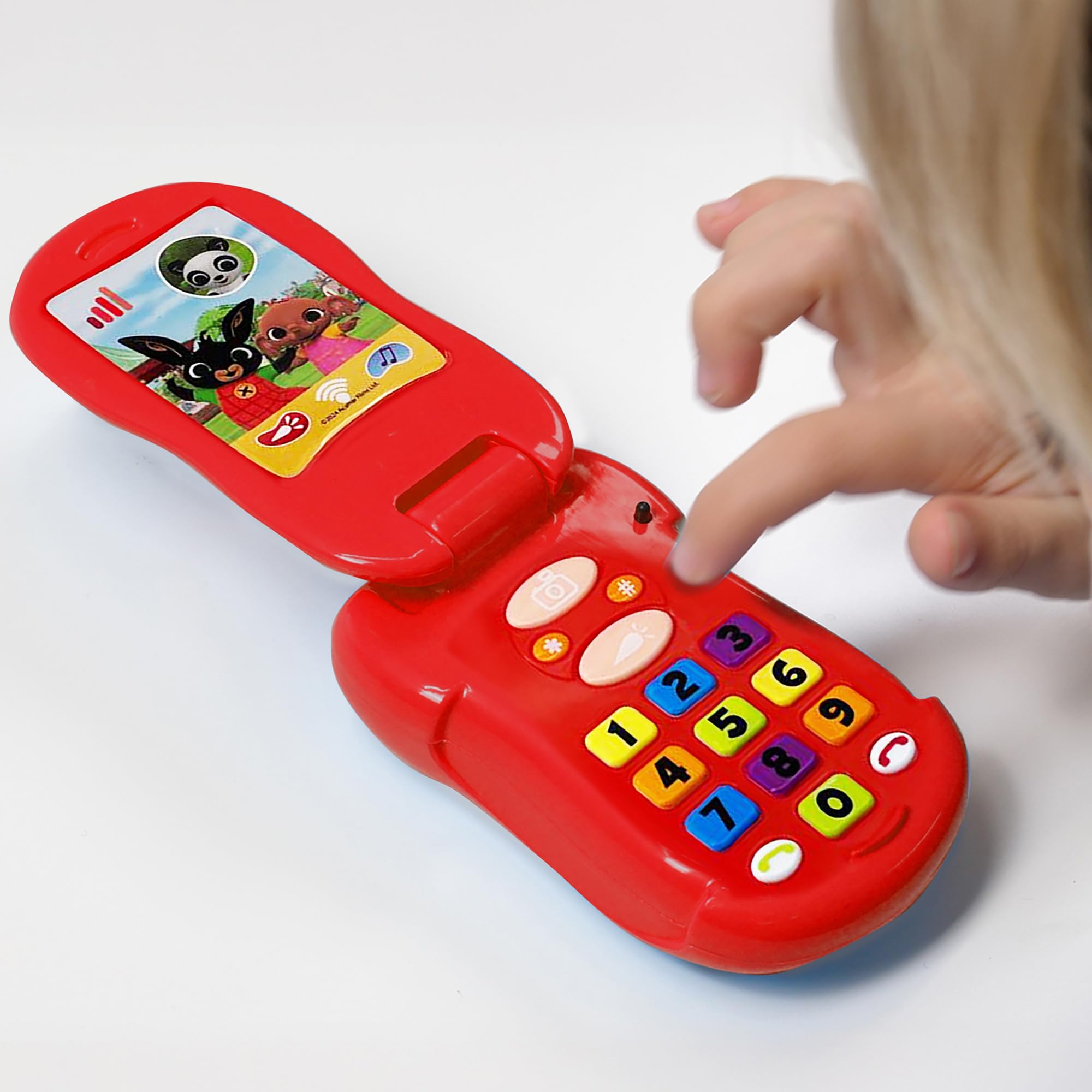 Bing Flip & Learn Phone - Interactive Educational Toy for Toddlers 18 Months+ 2