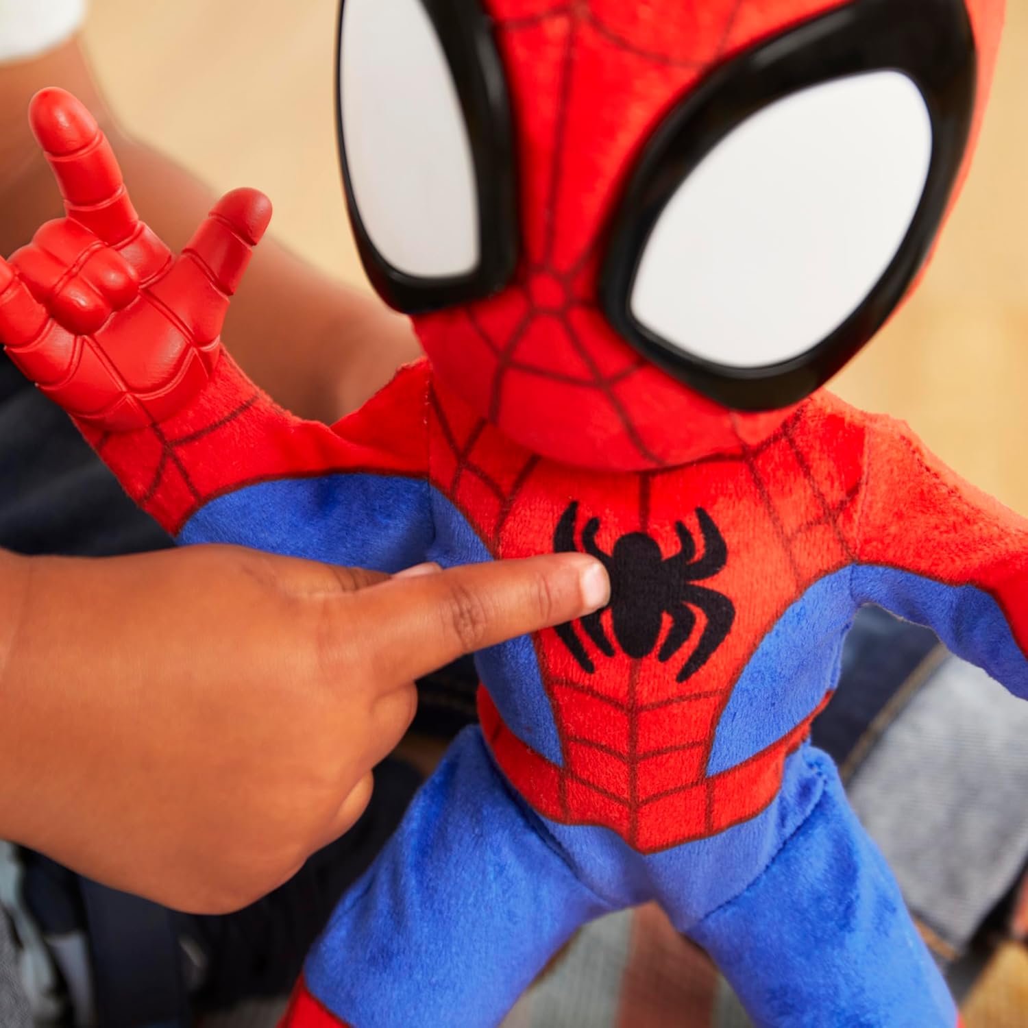 Dance 'N Crawl Spidey Interactive Plush Toy - Musical Spider-Man with Sounds & Songs 5