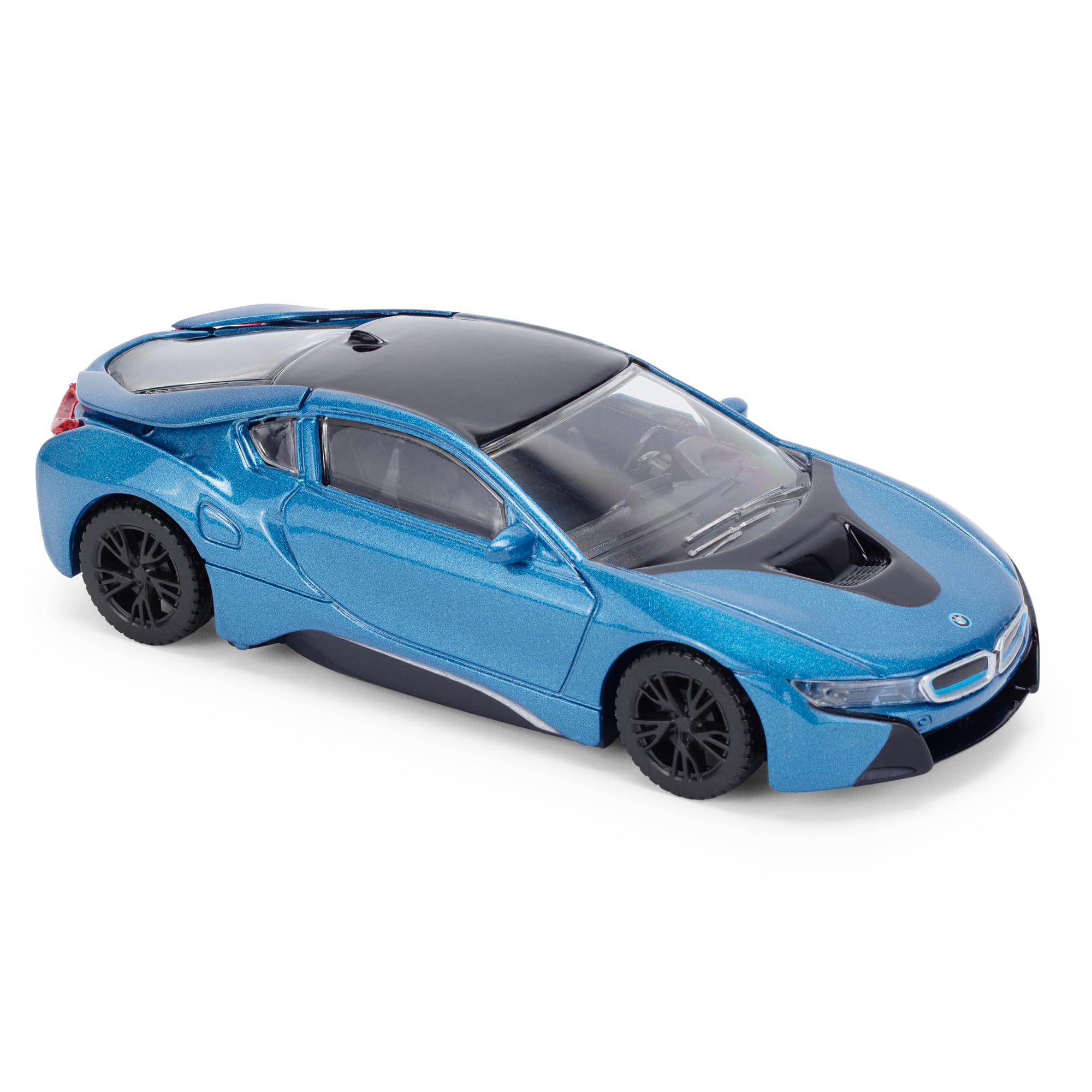 CMJ BMW i8 Die-Cast Model Car - 1:43 Scale, Blue Finish | Collector's Edition 3