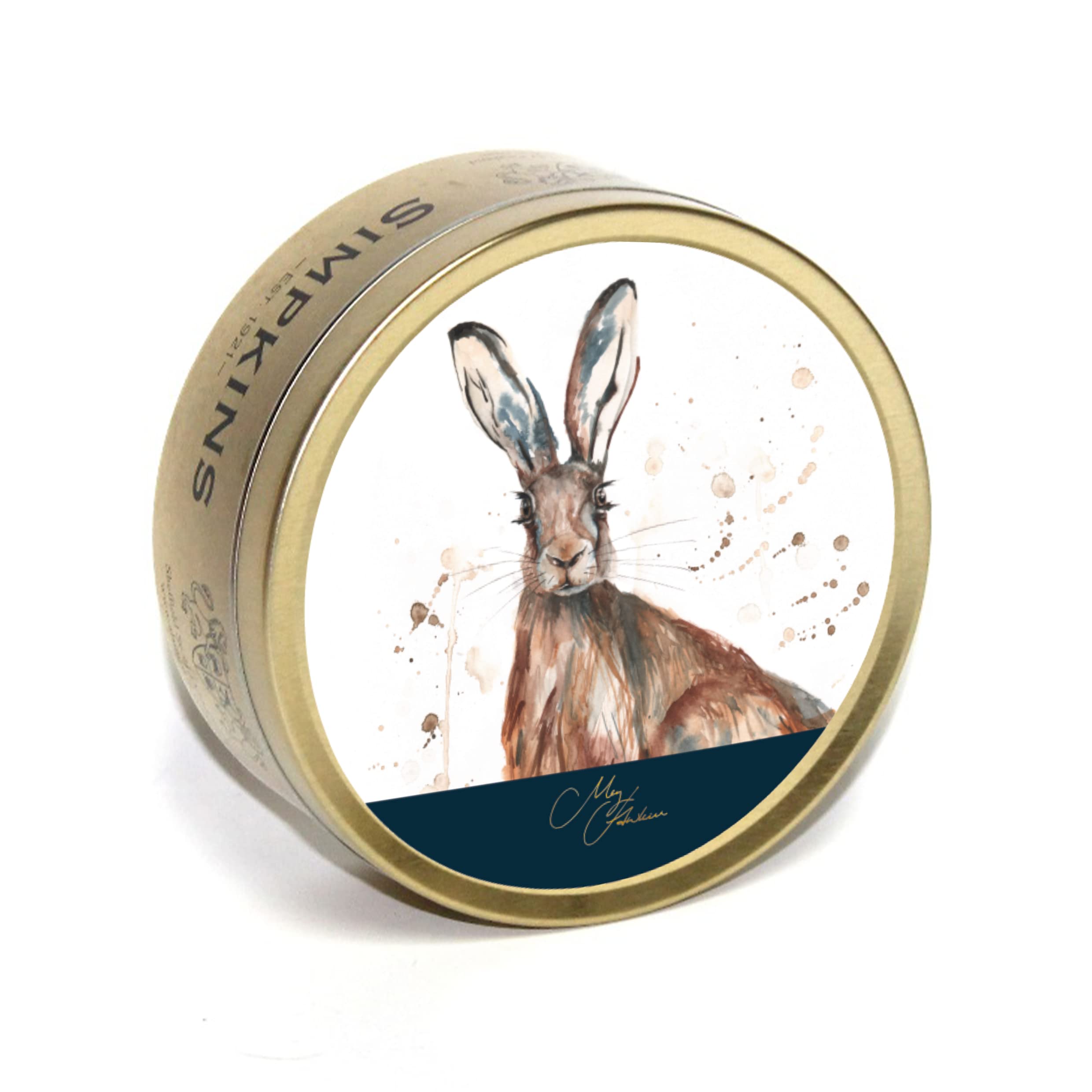 Nipits Simpkins - Meg Hawkins Hare Tin with Mixed Fruit Drops | 175g Hard Sweets