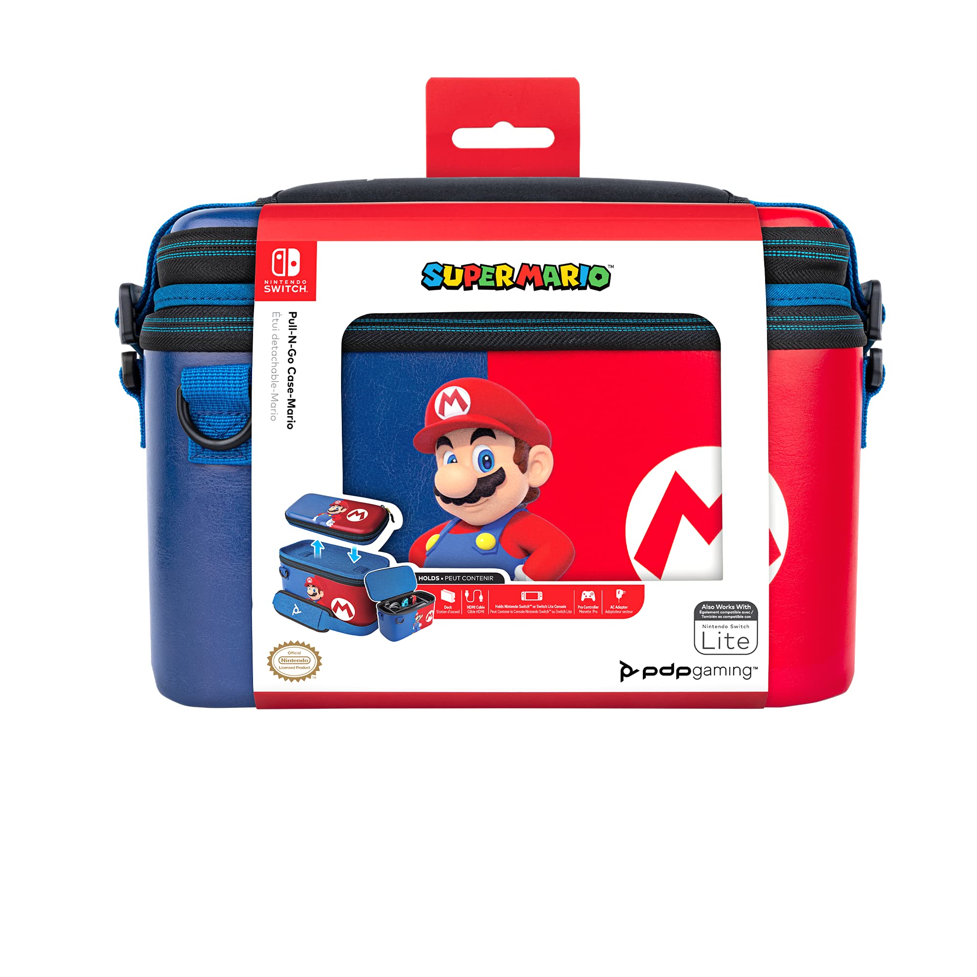 Mario - Nintendo Switch Pull-N-Go Travel Case by PDP 21