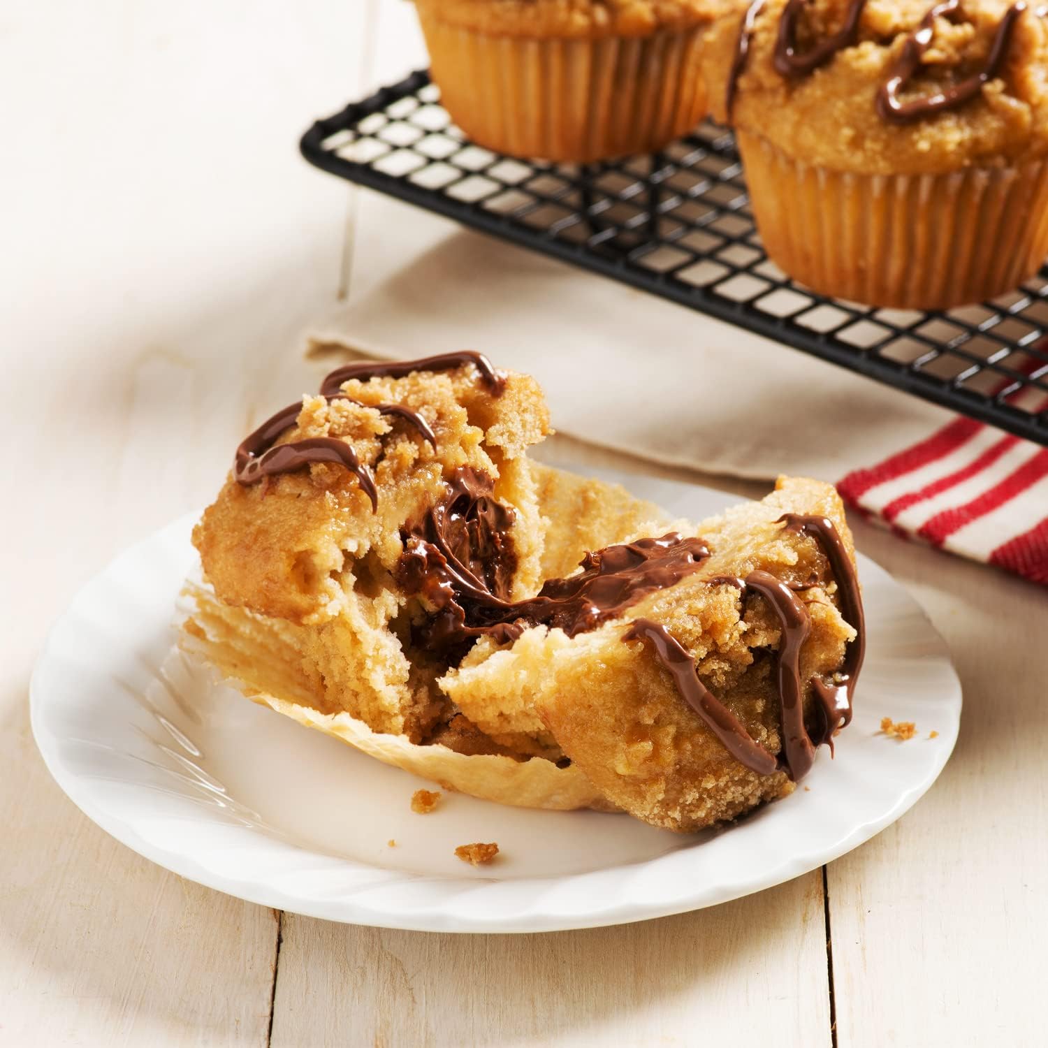 Nutella Hazelnut Chocolate Spread 350g Jar - Cocoa & Hazelnut Spread for Pancakes 7