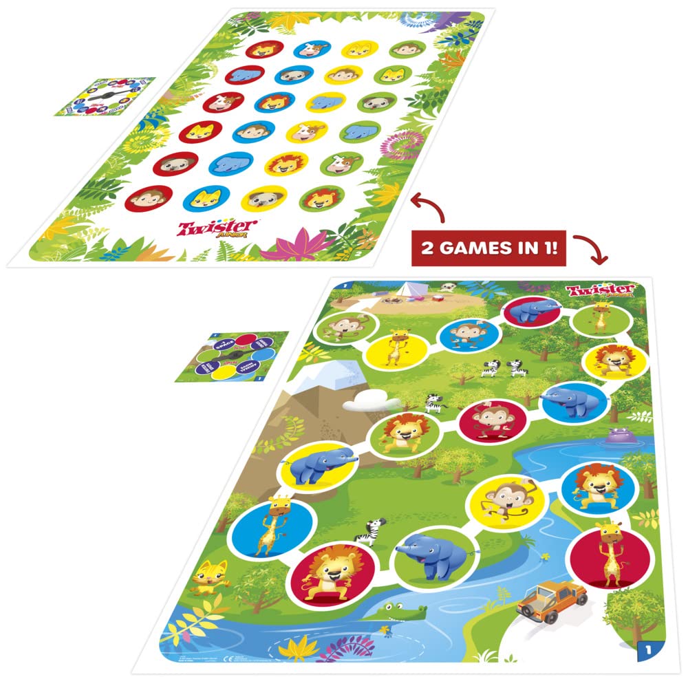 Hasbro Gaming Twister Junior Classic Party Game for Kids 3+
