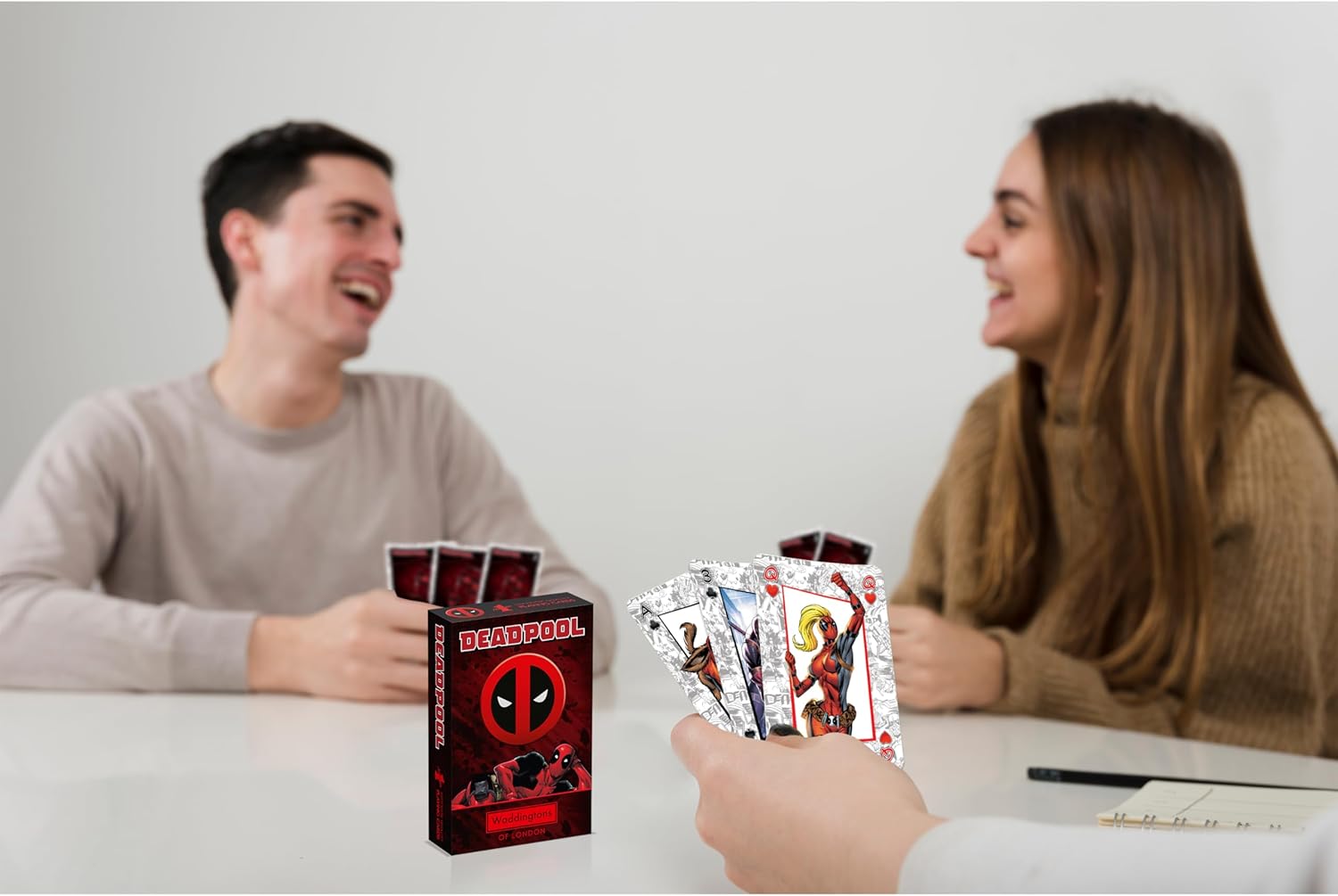 Waddingtons Number 1 Deadpool Playing Card Game – 54-Card Deck with Lady Deadpool, Kidpool & Dogpool