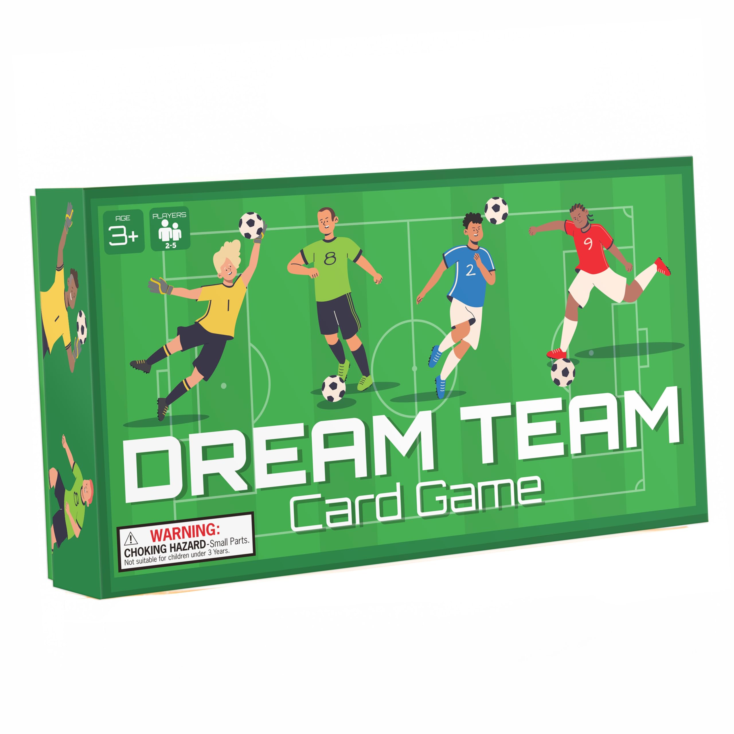 Boxer Gifts Dream Team Football Card Game for Kids