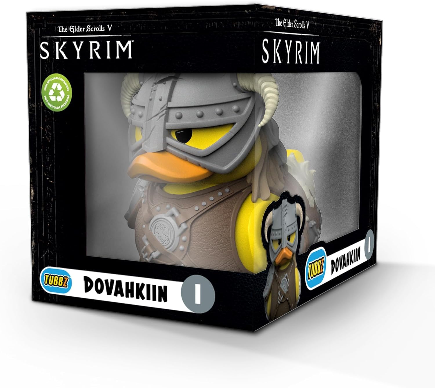 TUBBZ Dovahkiin Boxed Edition Collectible Vinyl Rubber Duck Figure 8