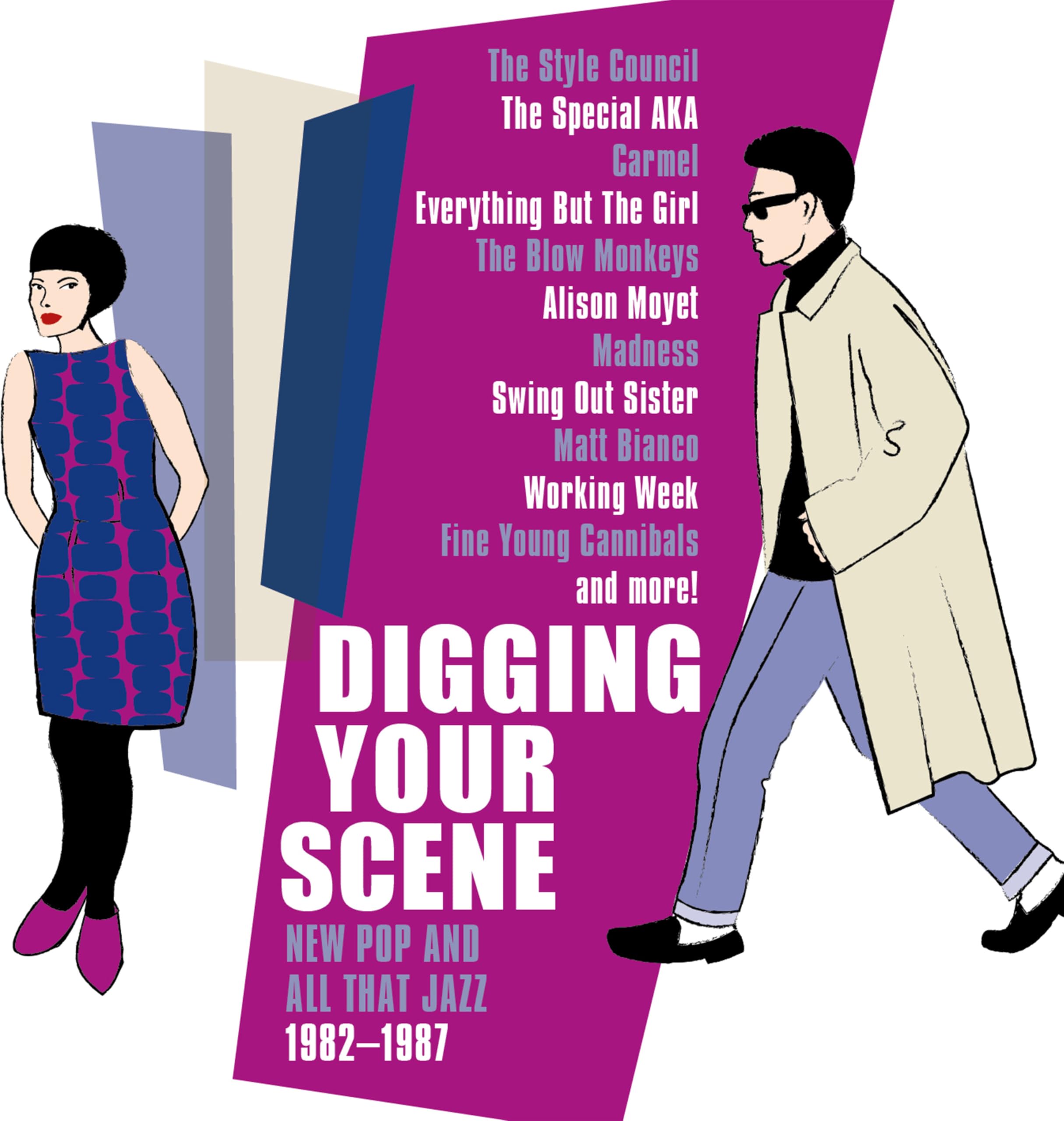 VARIOUS ARTISTS - DIGGING YOUR SCENE NEW POP AND ALL THAT JAZZ 1982-1987 [4CD Box Set]