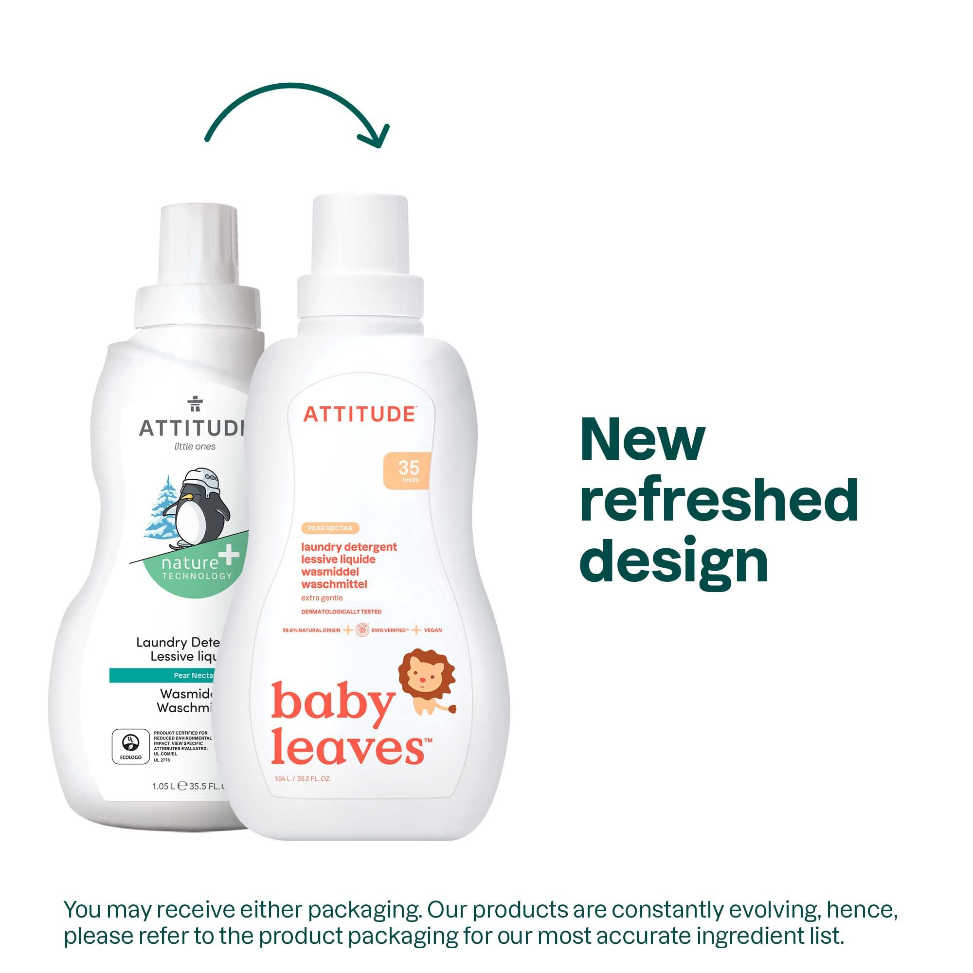 ATTITUDE - Baby Laundry Detergent Liquid (1.05 Litres, 35 Loads) 4