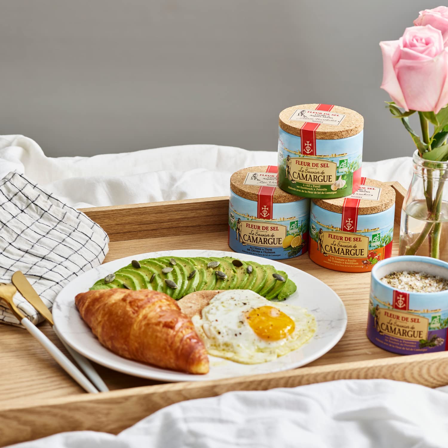 Le Saunier De Camargue Fleur de Sel Lemon and Thyme Sea Salt Flakes - 125g 10