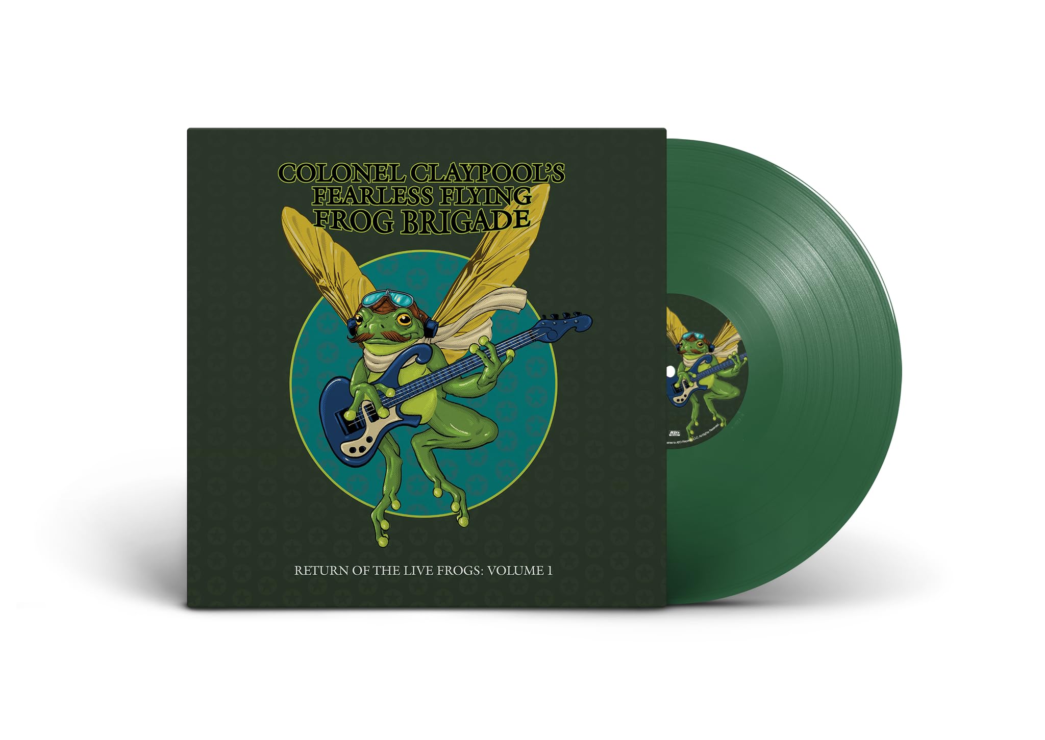 Colonel Claypool's Fearless Flying Frog Brigade - Return Of The Live Frogs: Volume 1 [Evergreen Vinyl] 1