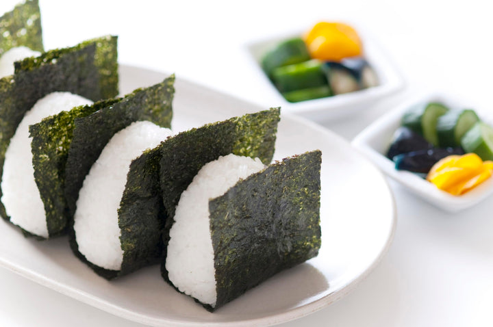 Emma Basic Seaweed Sushi Nori 5 Full Sheets - Young & Fresh, High Protein, High Fibre