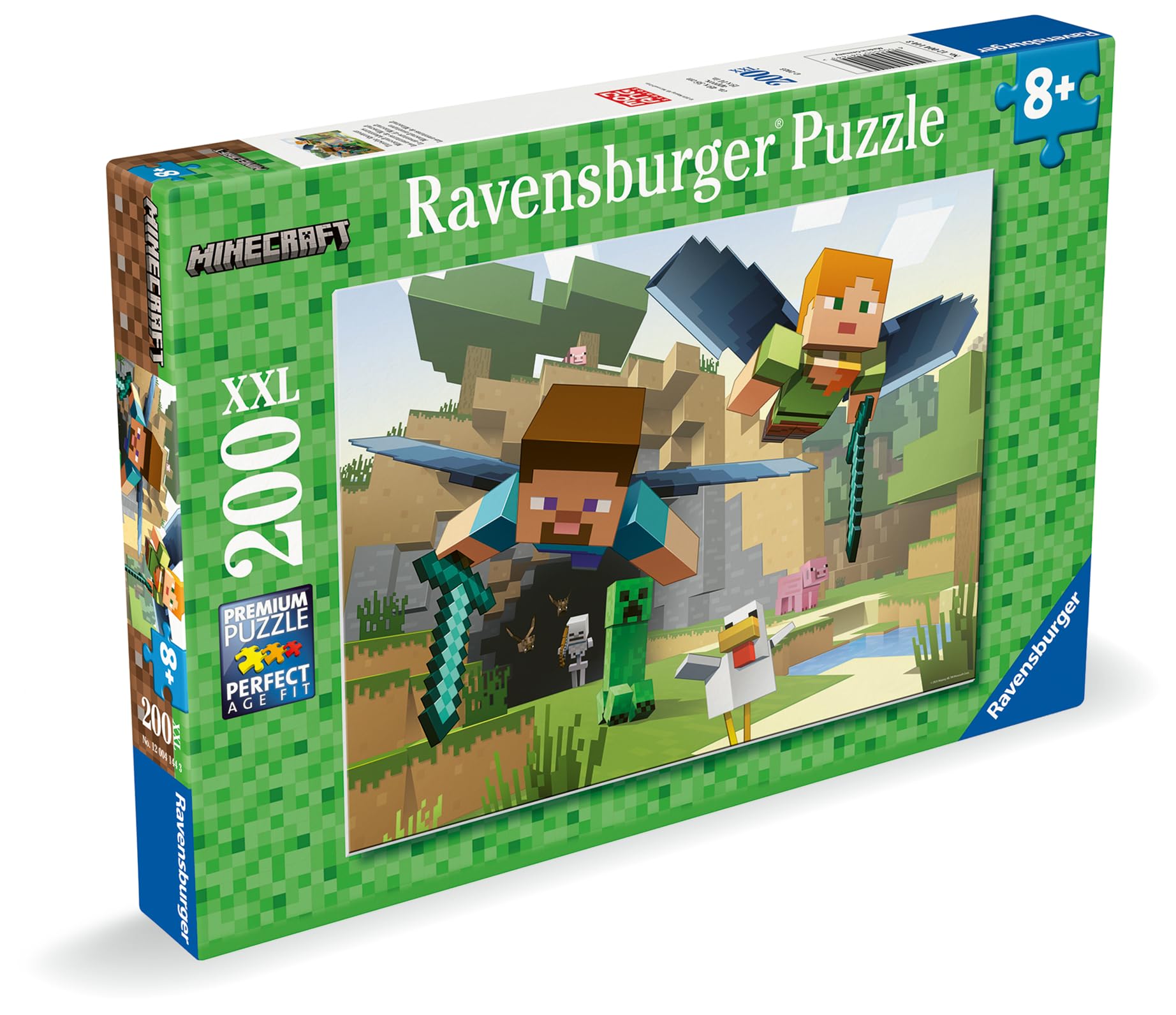 Ravensburger Minecraft 200 Piece Jigsaw Puzzle for Kids Age 8+ | XXL Pieces | 49 x 36cm 2