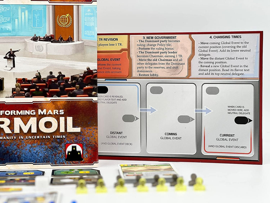 Stronghold Games Terraforming Mars: Turmoil Expansion Board Game