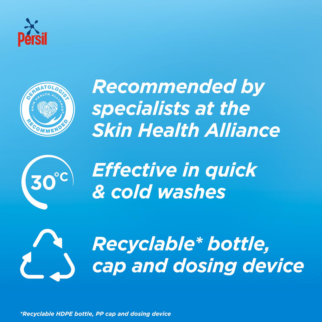 Persil - Non Bio Laundry Washing Liquid Detergent for Sensitive Skin