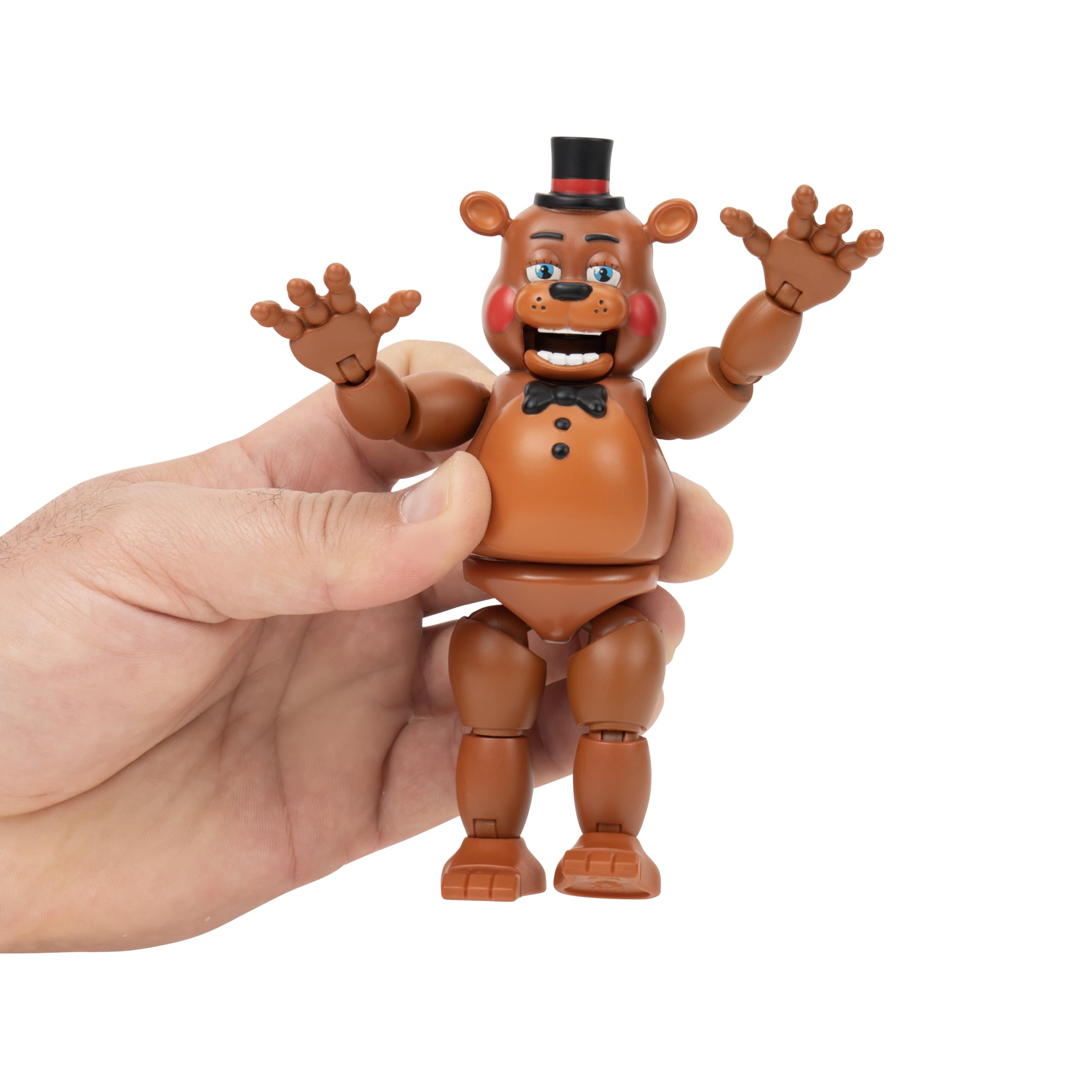 Jazwares Five Nights at Freddy’s - Toy Freddy 5-Inch Articulated Figure with Jumpscares 4