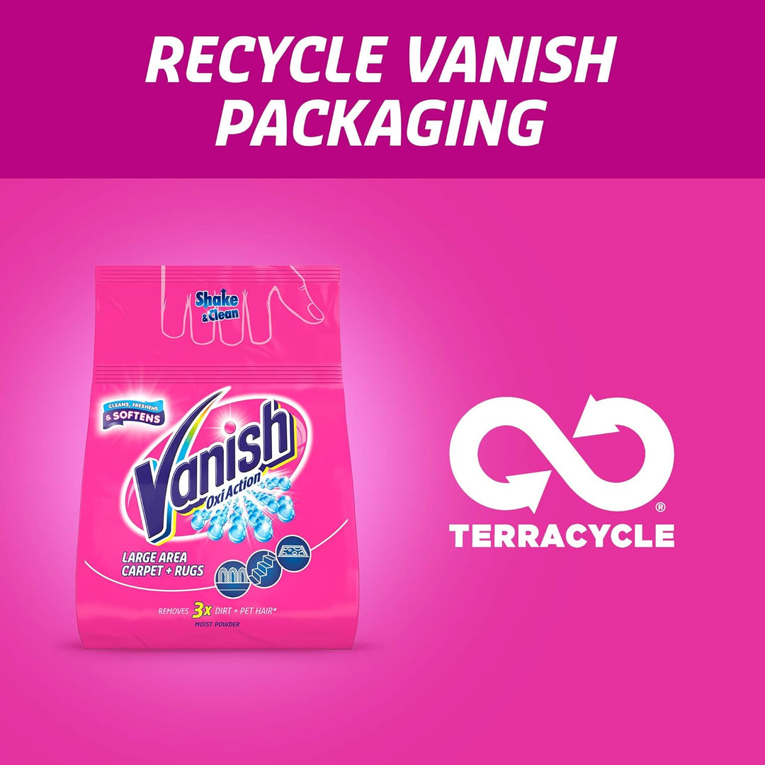 Vanish Carpet & Upholstery Clean & Fresh Power Powder (650g)
