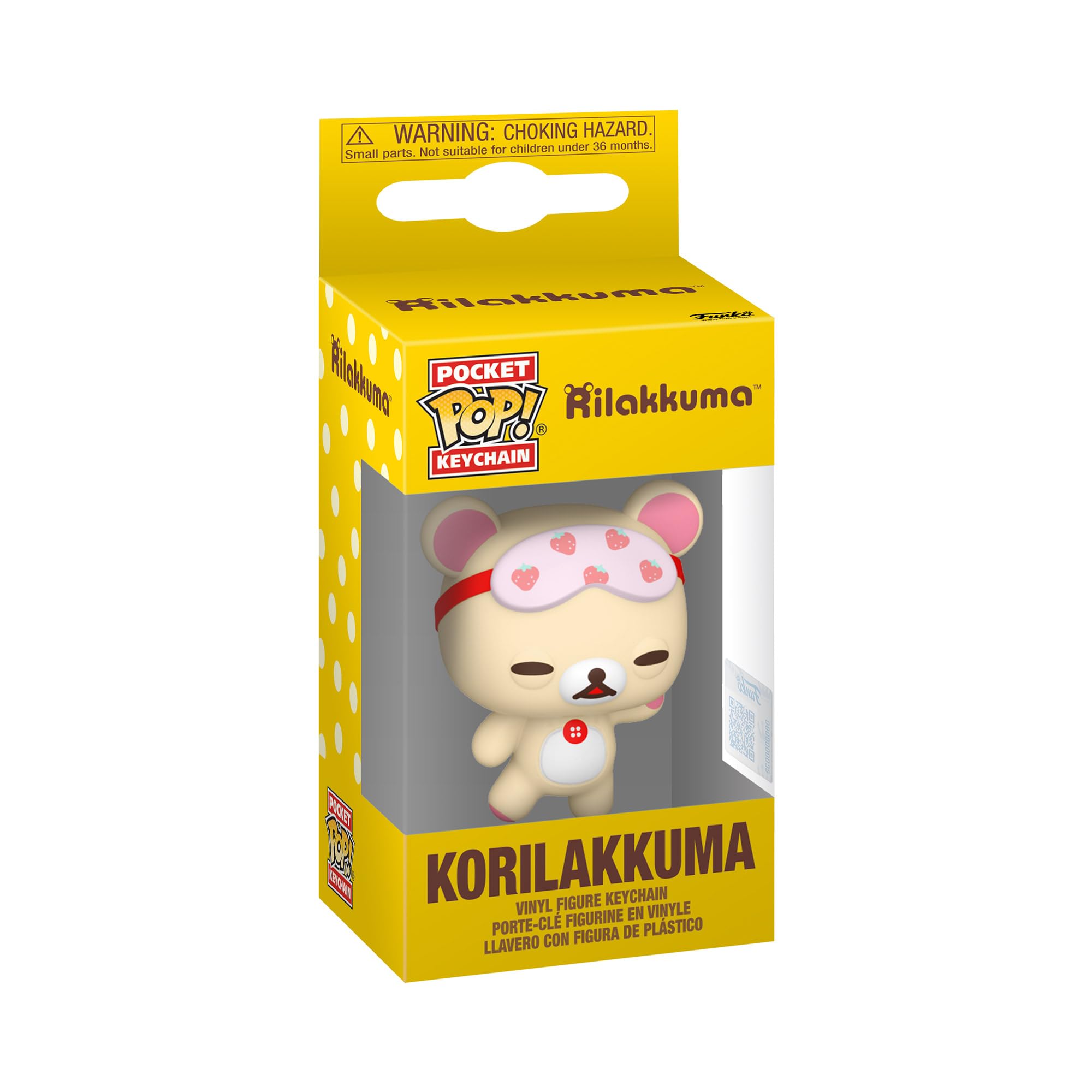 Funko POP! Keychain: Korilakkuma Sleepy - Mini Vinyl Figure | 4.63-inch Tall 2