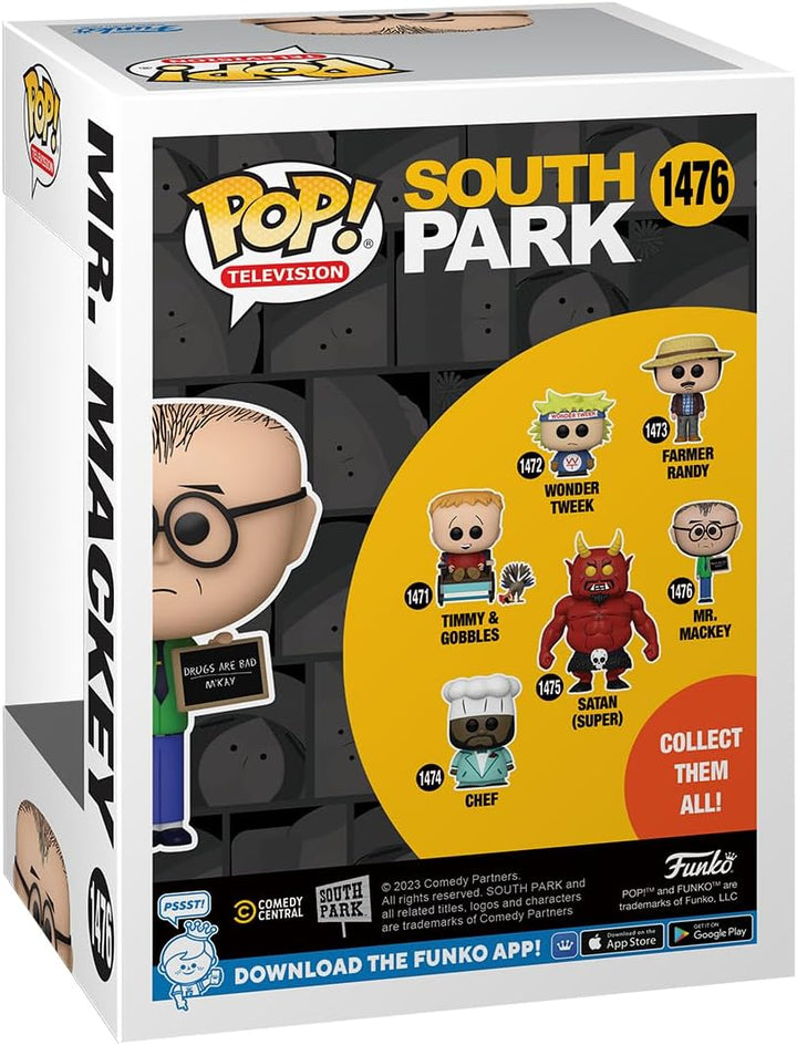 Funko Pop! TV South Park - Mr. Mackey Vinyl Figure with Sign (75672)