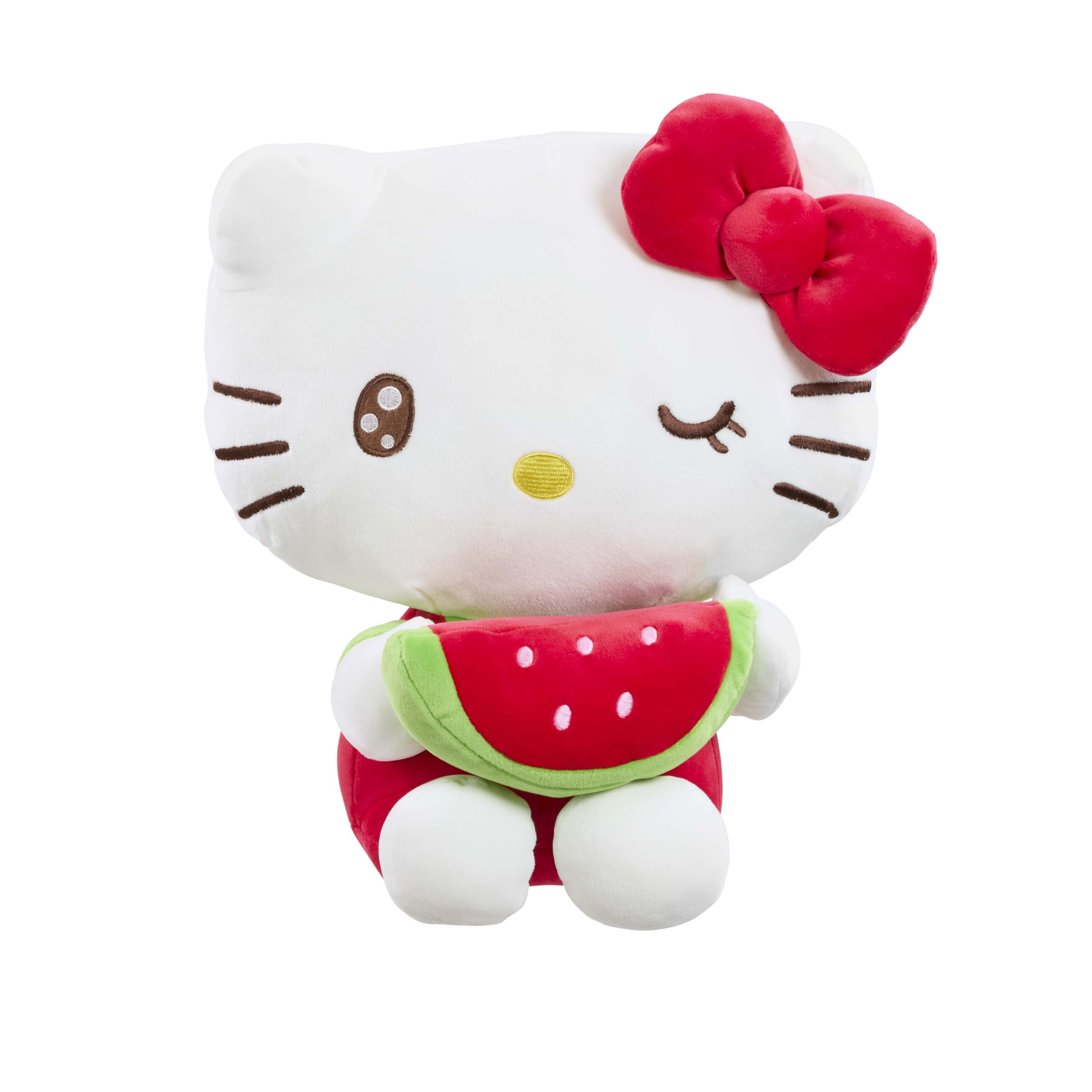 Hello Kitty Macedonia Plush - 16cm Watermelon Soft Toy | Ages 4+ | Polyester