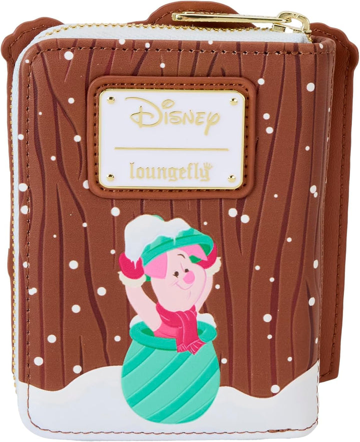 Loungefly Winnie the Pooh Christmas Greetings Zip Around Wallet (Disney)