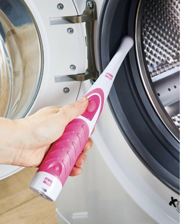 The Pink Stuff - Sonic Scrubber Kit with Miracle Cleaning Paste Cleaning Tool Set (2 x Paste Tubs + 4 Brush Heads)