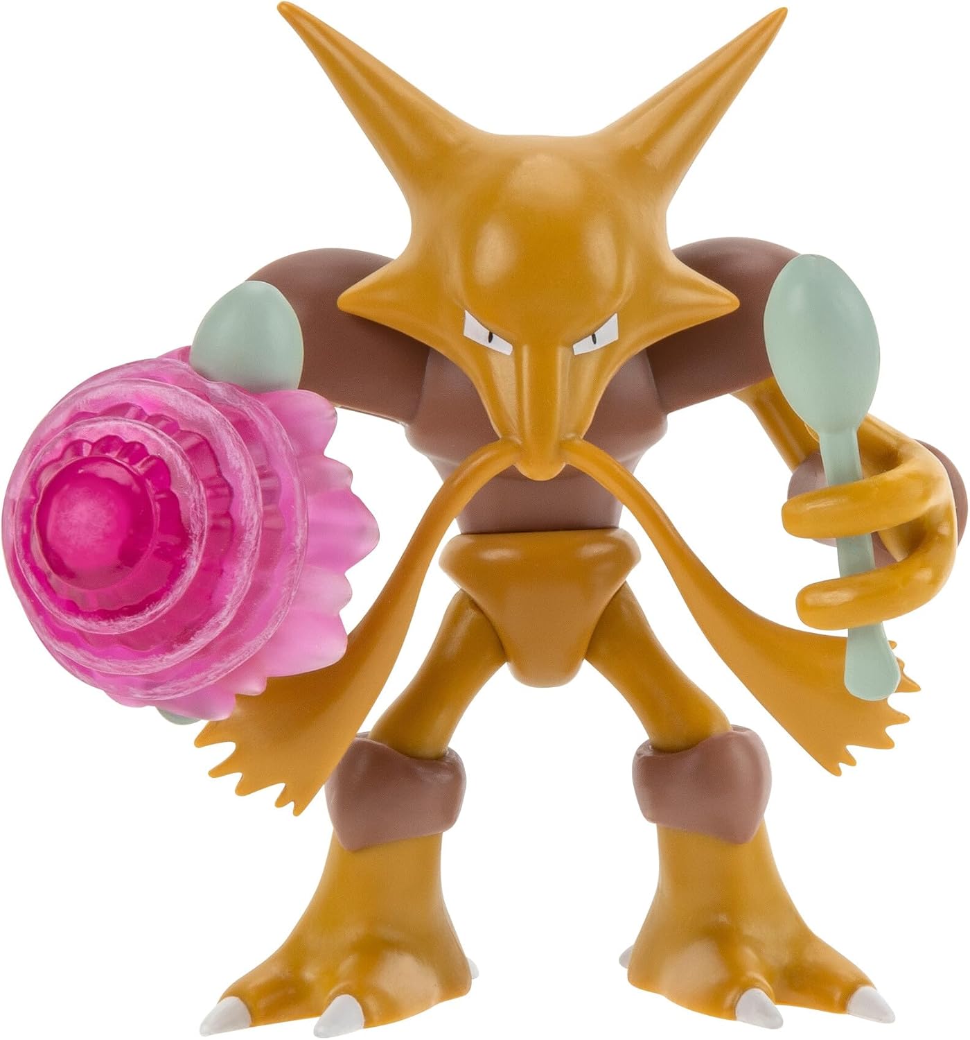 Pokémon Alakazam 4.5" Battle Figure - Dynamic Articulation, Simsala Color 5