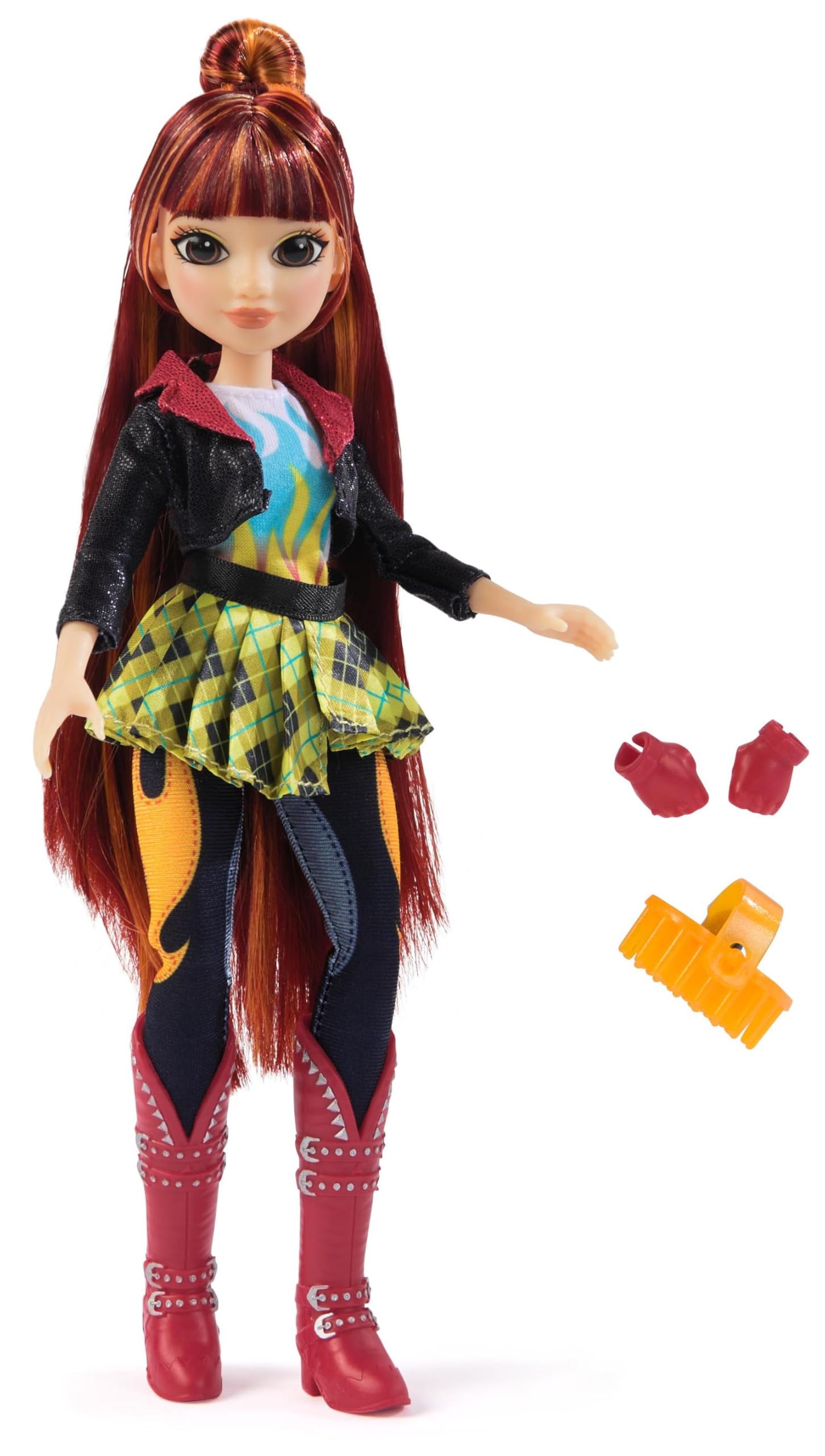Unicorn Academy Valentina Doll - 24cm with Highlighted Hair & 5 Fashion Accessories 13