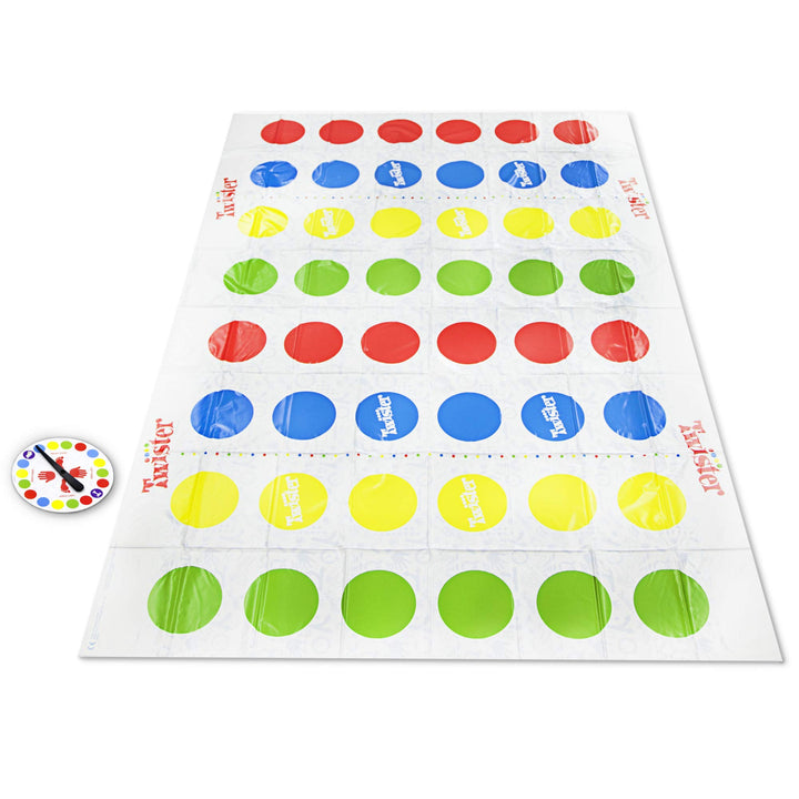 Hasbro Gaming Twister Ultimate - Bigger Mat, More Spots, Family Party Game for Kids Ages 6+