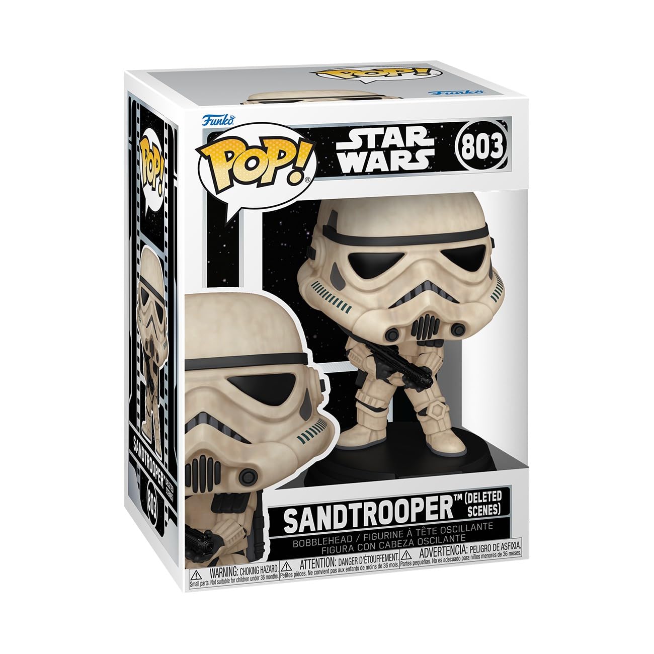 Funko Pop! Star Wars Deleted Scenes Sandtrooper Vinyl Figure | 3.75 in | Model 86452 1