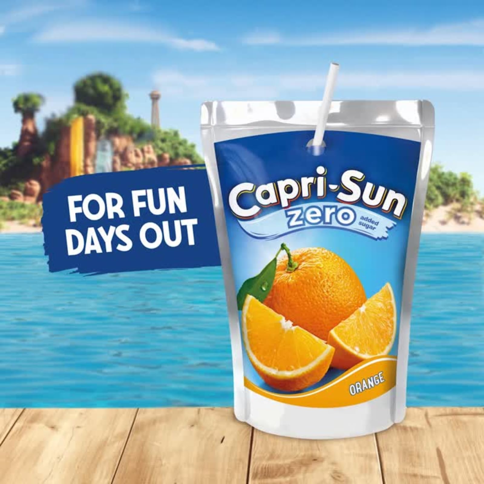 Capri-Sun Zero Jungle Kids' Juice Drink - 8 x 200ml Pouches, No Added Sugar 5