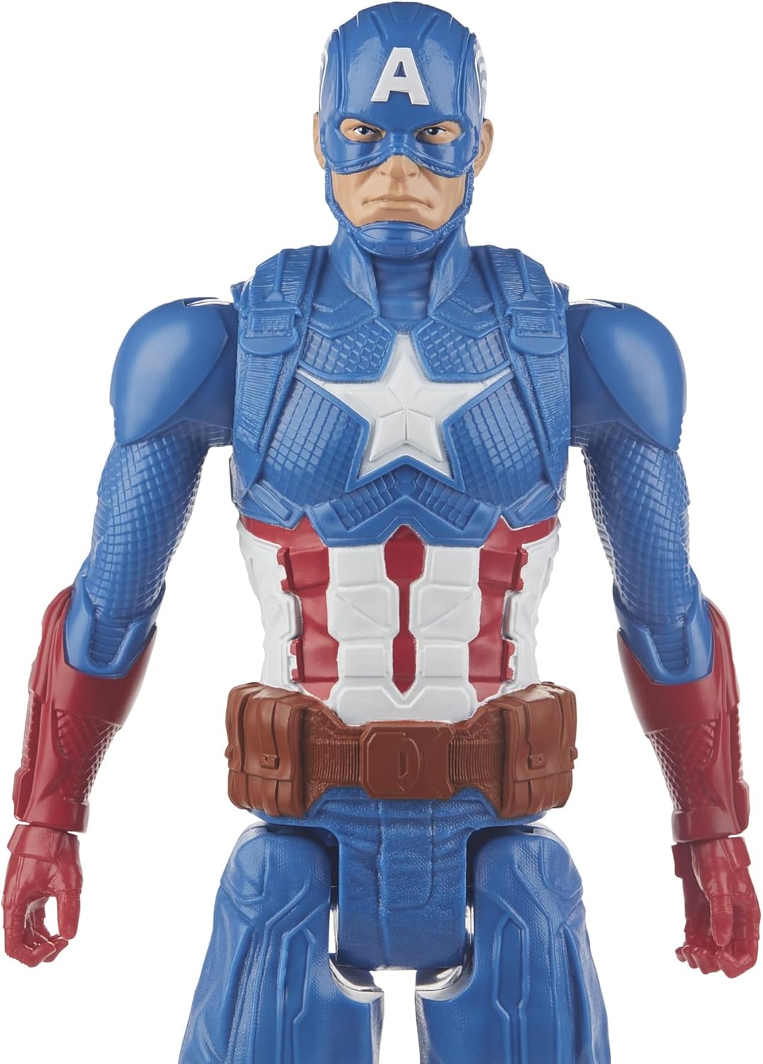 Marvel Avengers Titan Hero Series Captain America 12” Action Figure - Poseable Superhero Toy for Kids Ages 4+