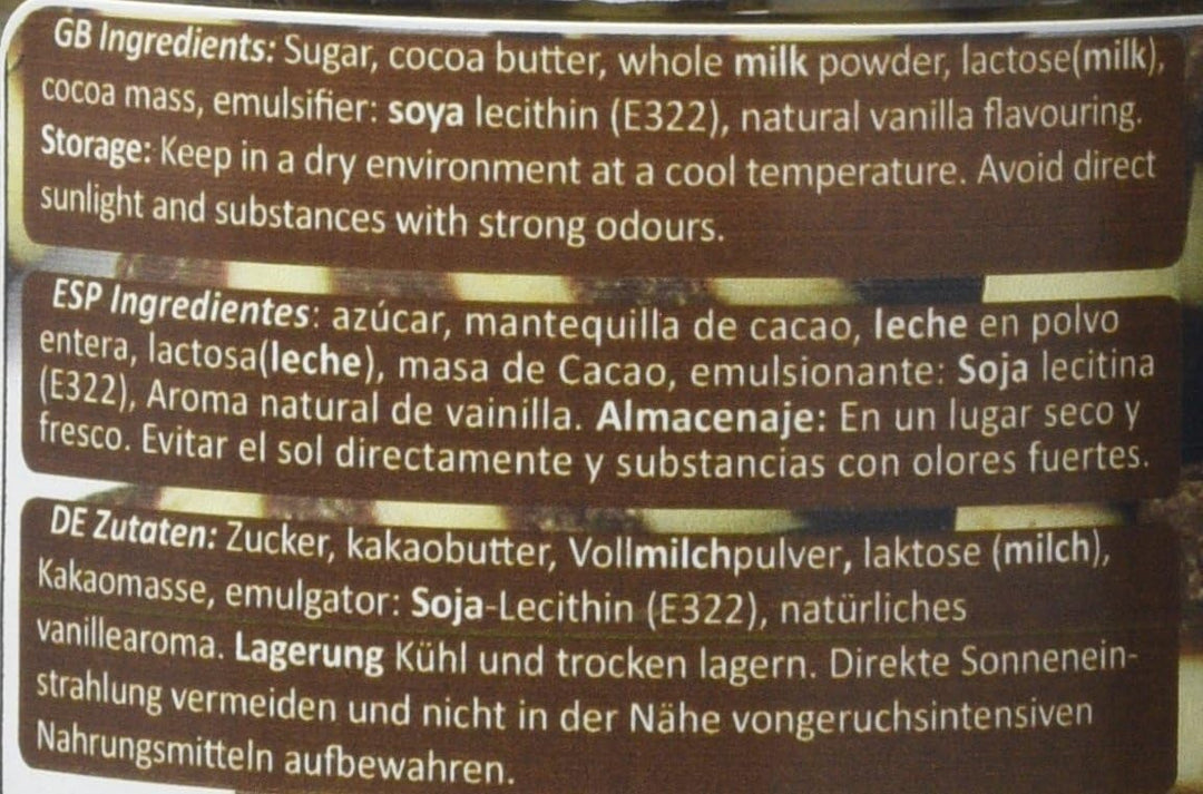 PME - Belgian Chocolate Striped Cigarellos 100 g