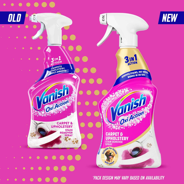Vanish - Oxi Action Carpet & Upholstery Stain Remover Spray 500ml