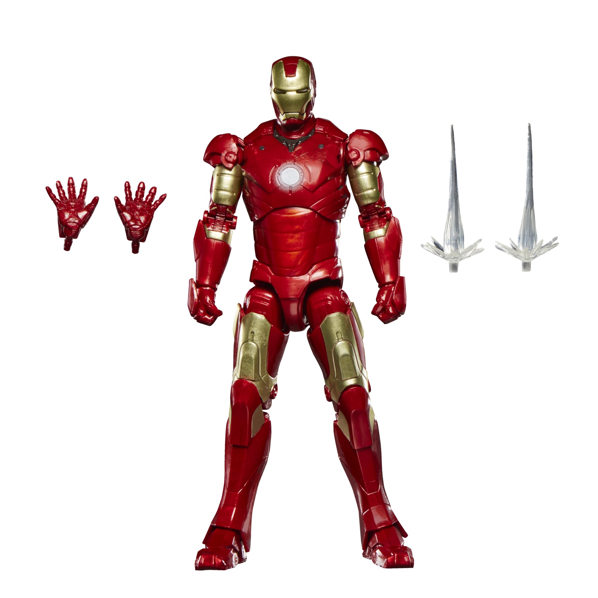 Marvel Legends Series Iron Man Mark III Action Figure | 15-cm Scale | 4+ Years