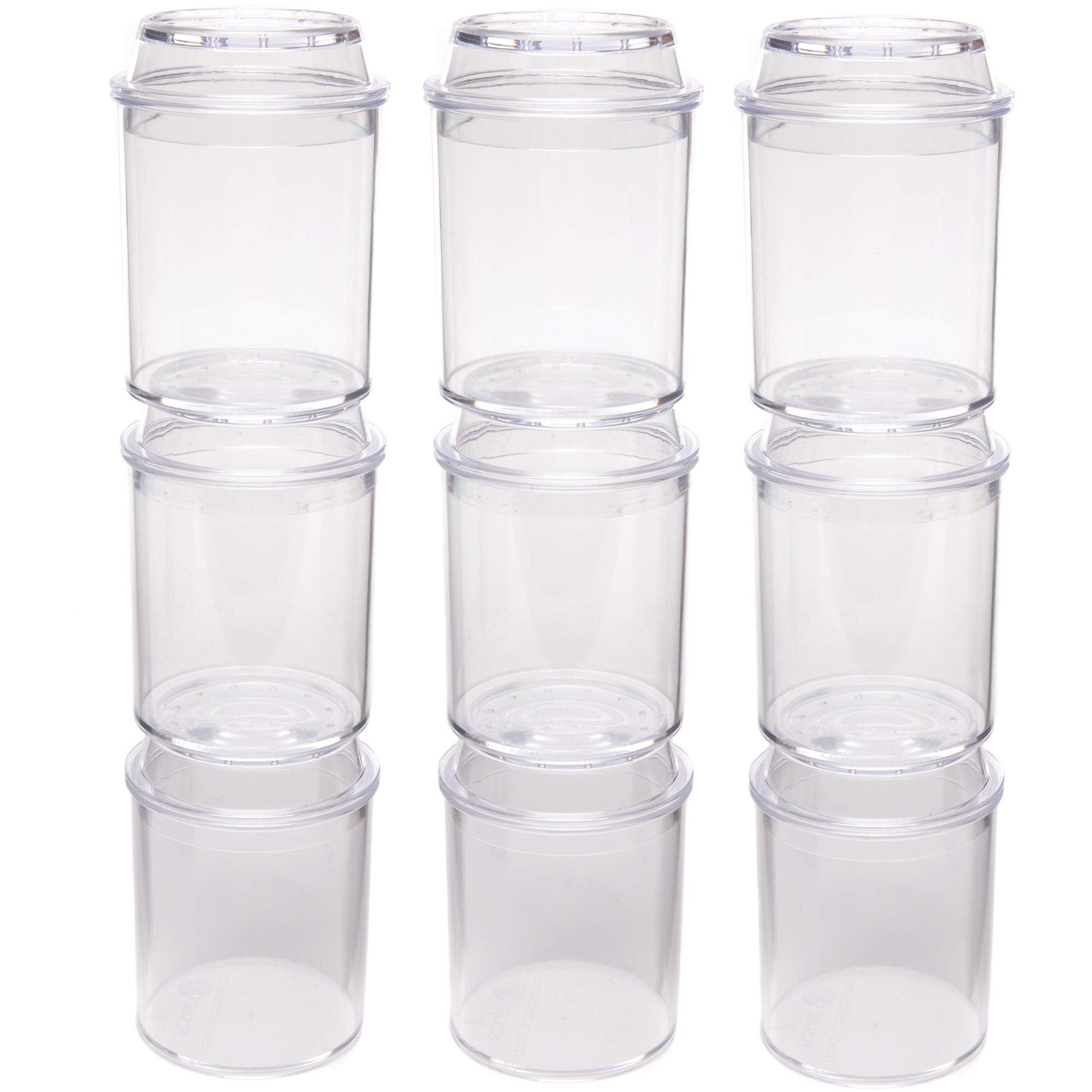 Baker Ross Bug Jars - Pack of 6 for STEM Learning & Outdoor Insect Observation | AT578 4