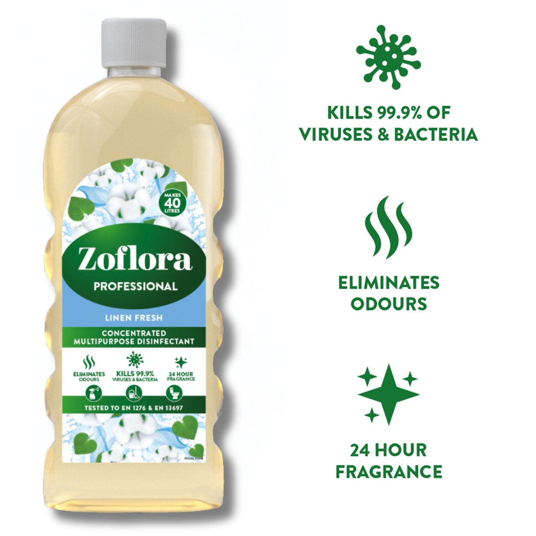 Zoflora - Linen Fresh Concentrated Disinfectant 1L
