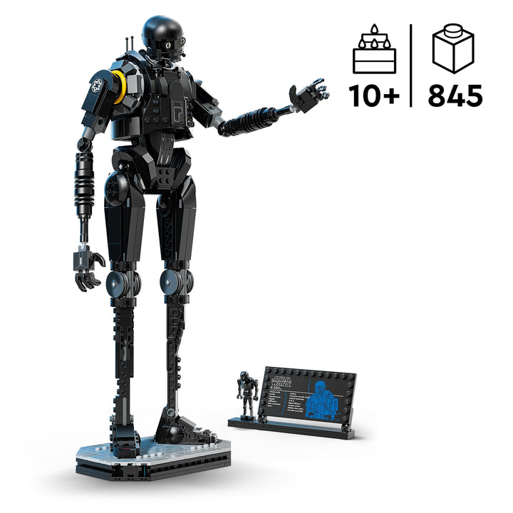 LEGO Star Wars 75434 K-2SO Security Droid Figure - Posable Play & Display B