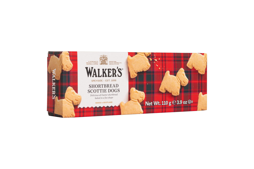 Walkers - Scottie Dog Shapes Pure Butter Shortbread 110g