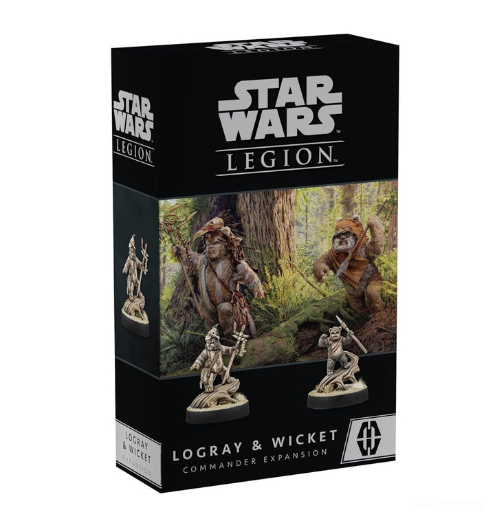 Atomic Mass Games Star Wars: Legion Logray & Wicket Commander Expansion