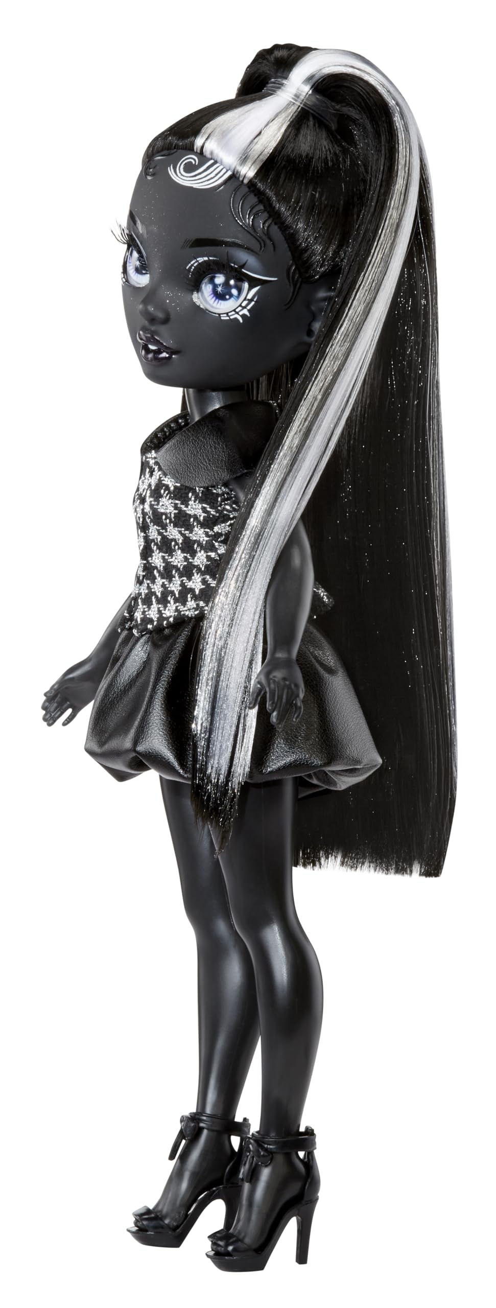 Rainbow High Heather Grayson Shadow High 28cm Fashion Doll with Handbag, Black and White Ponytail, Posable Figure 4
