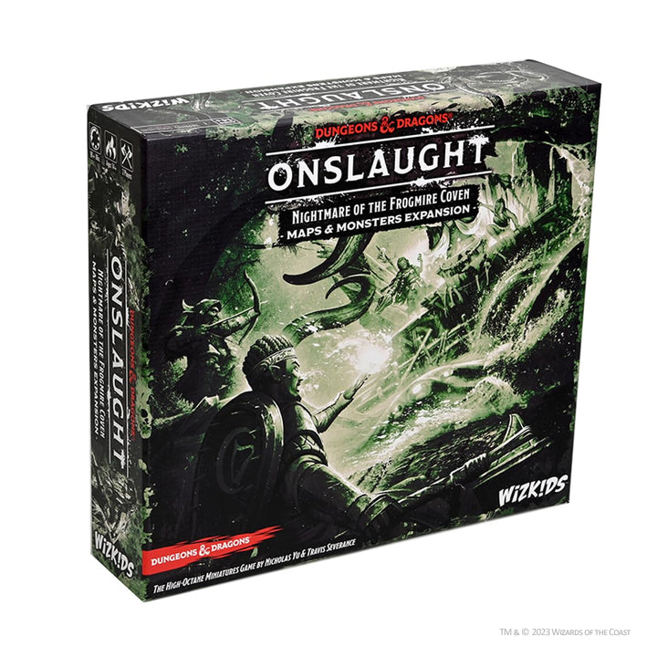Dungeons & Dragons: Nightmare of the Frogmire Coven - Maps & Monsters Expansion for WizKids Miniatures