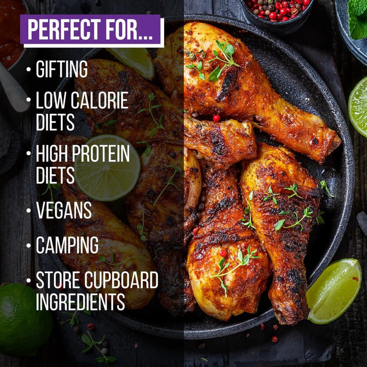 SPICE "N" TICE - The Ultimate Spice, Seasoning & Marinade BBQ Rub Grill Gift Set