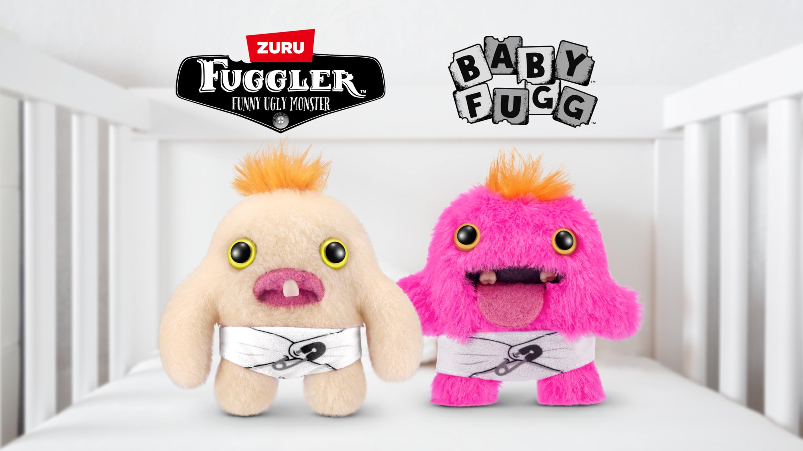 Fuggler Baby Fugg Series 3 by ZURU - 3.5" Funny Ugly Monster Plush Collectible 10