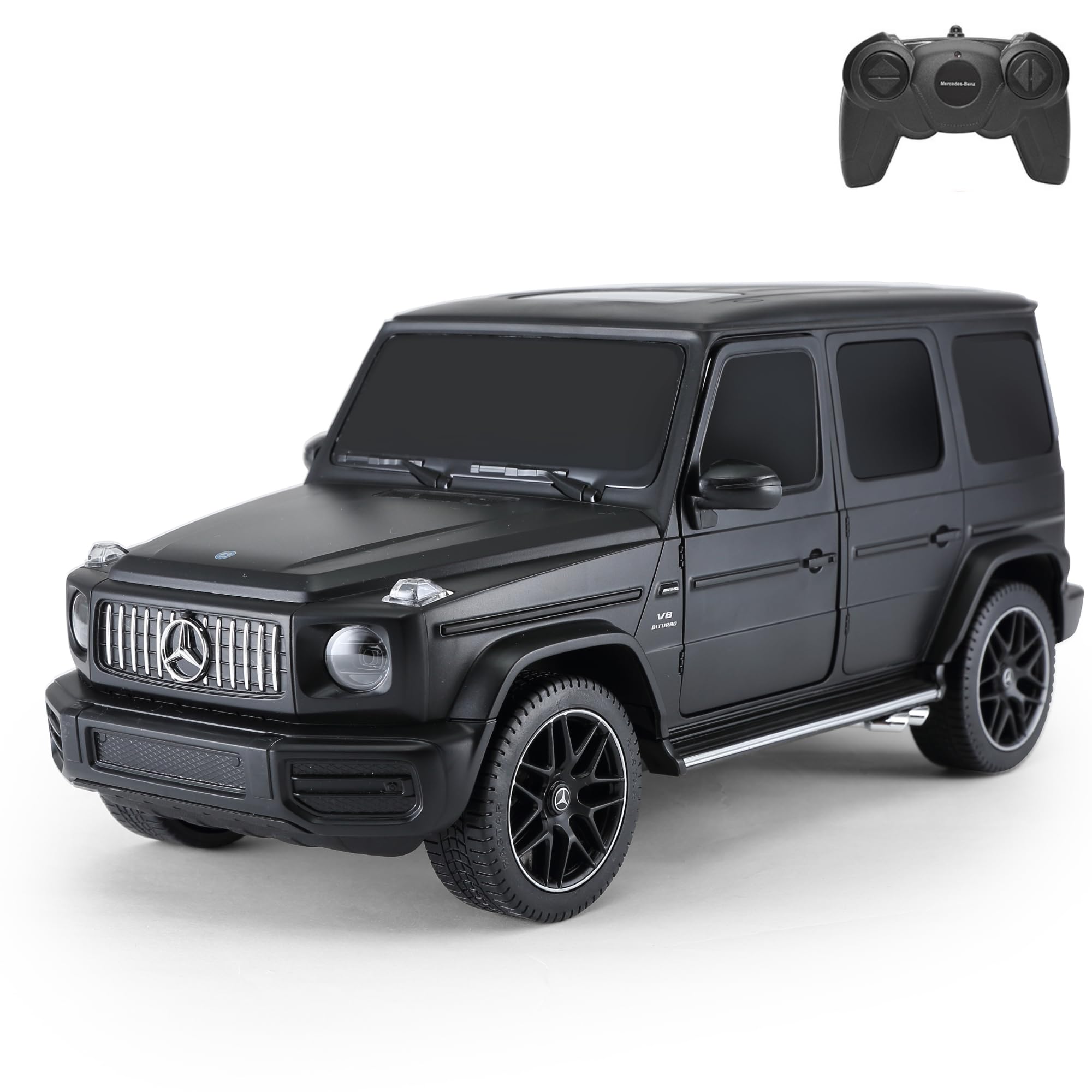 Mercedes Benz G63 AMG RC Car - 1:24 Scale Remote Control Vehicle for Ages 3+ 5