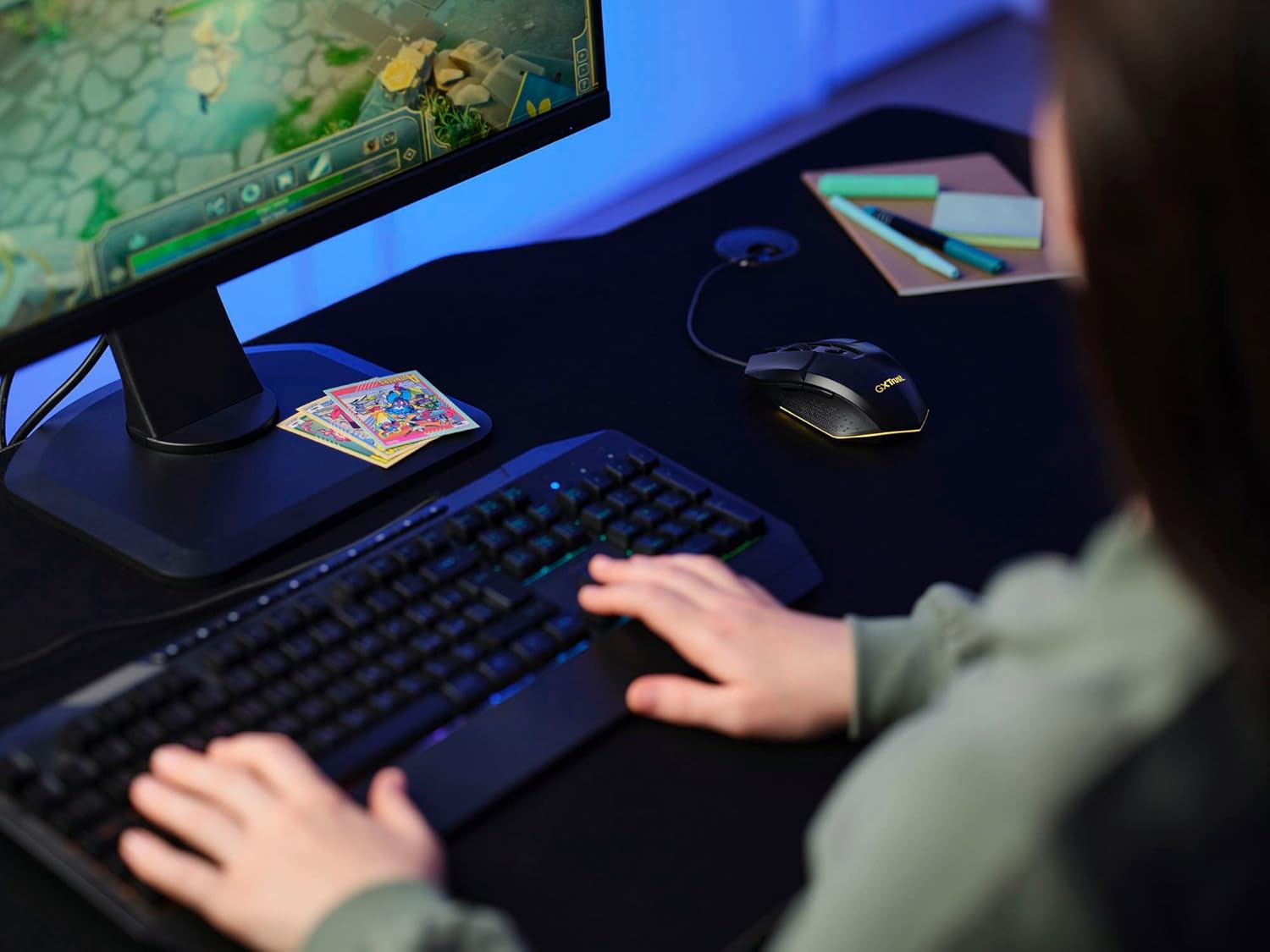 Trust Gaming GXT 109 Felox Gaming Mouse – 6 Programmable Buttons, 200-6400 DPI, RGB Lighting, 1.5m Cable, Black 8