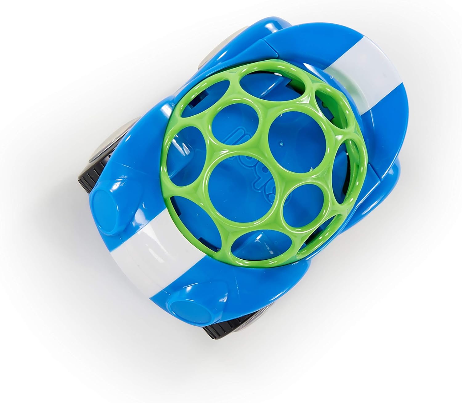 Bright Starts Oball Rattle & Roll Toy - Easy Grasp Rattle Vehicle for 3 Months+ 6