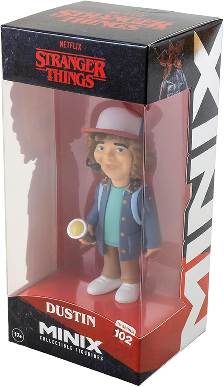 BANDAI Minix Stranger Things - Dustin Henderson Collectible Figure (MN13906)