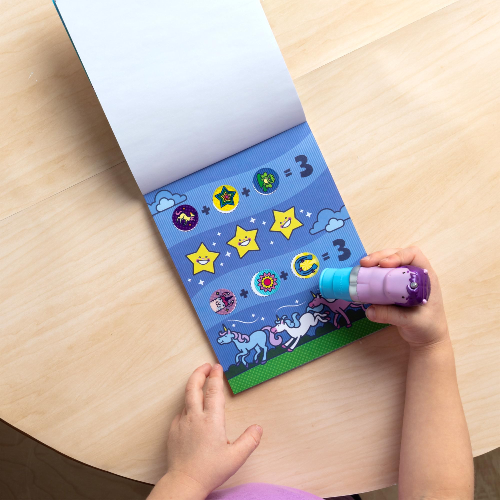 Melissa & Doug Sticker WOW! Activity Pad and Stamper - 300 Fantasy Stickers | Mess-Free Play 6