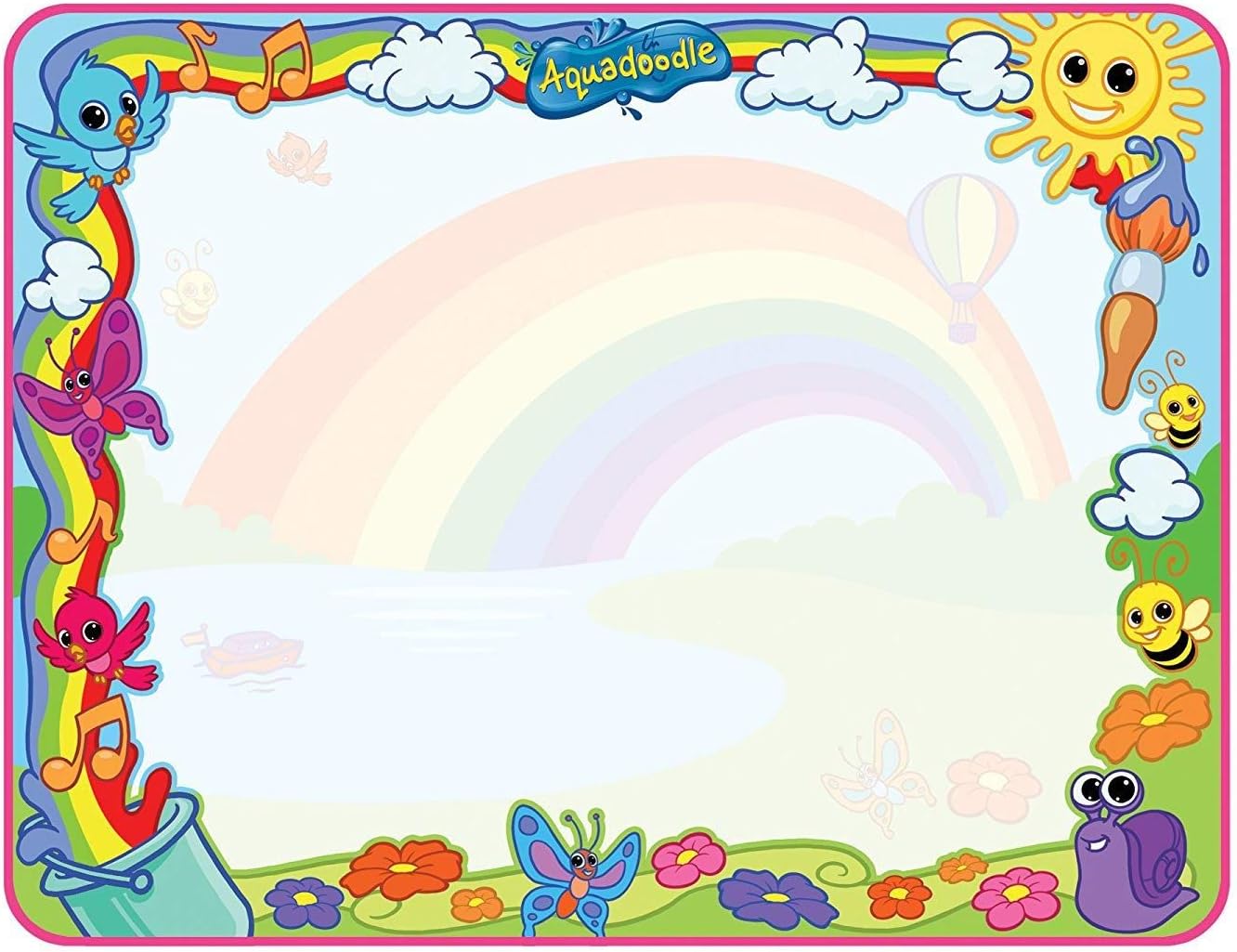 TOMY - Aquadoodle Super Rainbow Deluxe Large Water Doodle Mat 4