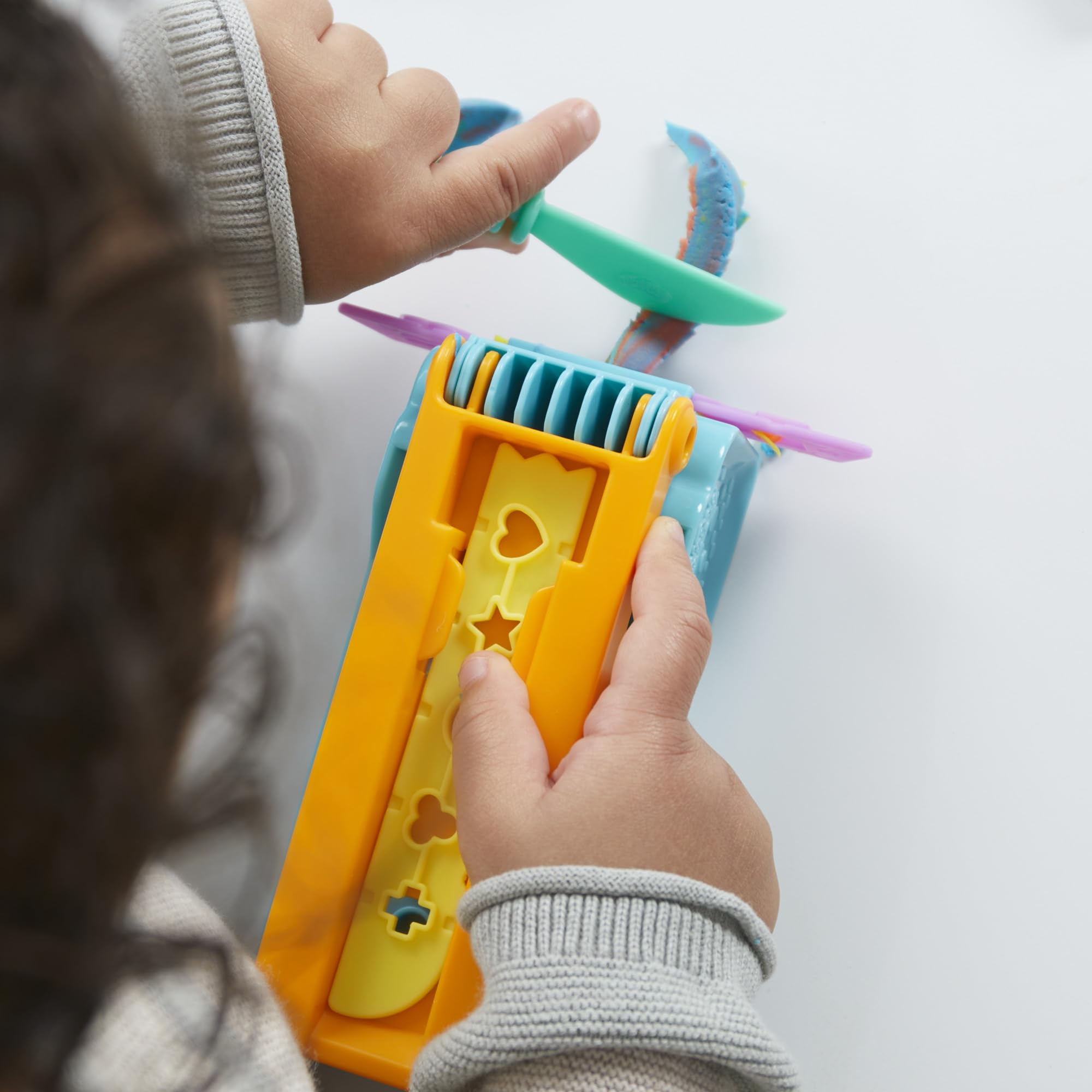 Play-Doh Fun Factory Starter Set for Kids Ages 3+ | Squeezes 10 Shapes | Includes 3 Colors 5